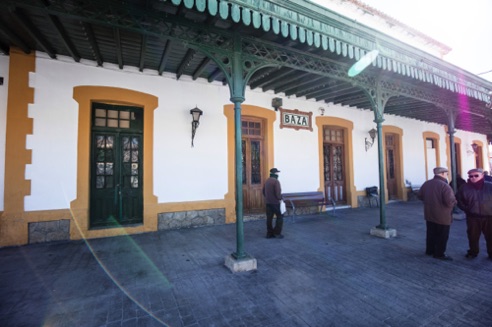 The old Baza train station The old Baza train station