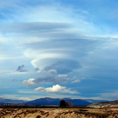 Spectacular cloud formation Spectacular cloud formation