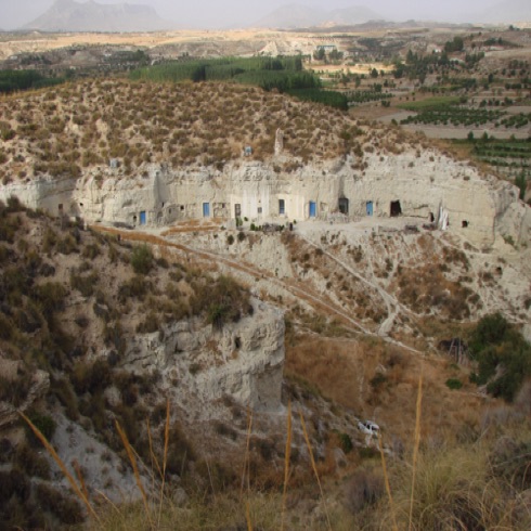 Old cave houses