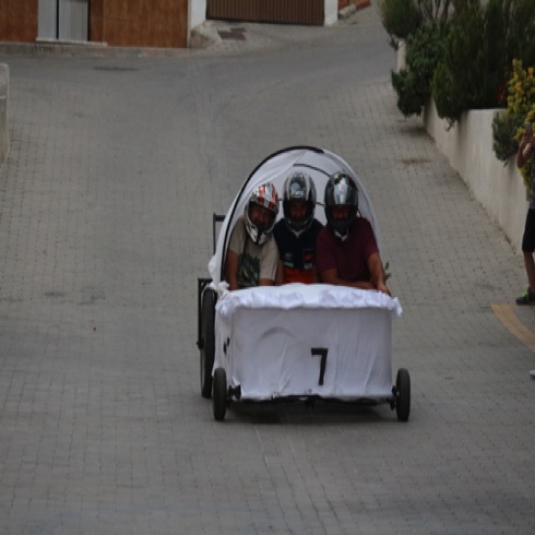 Mad carts raced every year. Mad carts raced every year.